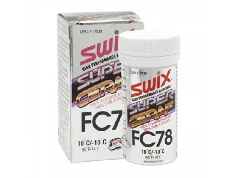 Порошок Swix FC78 Super Cera F (+10°C/-10°C) 30гр
